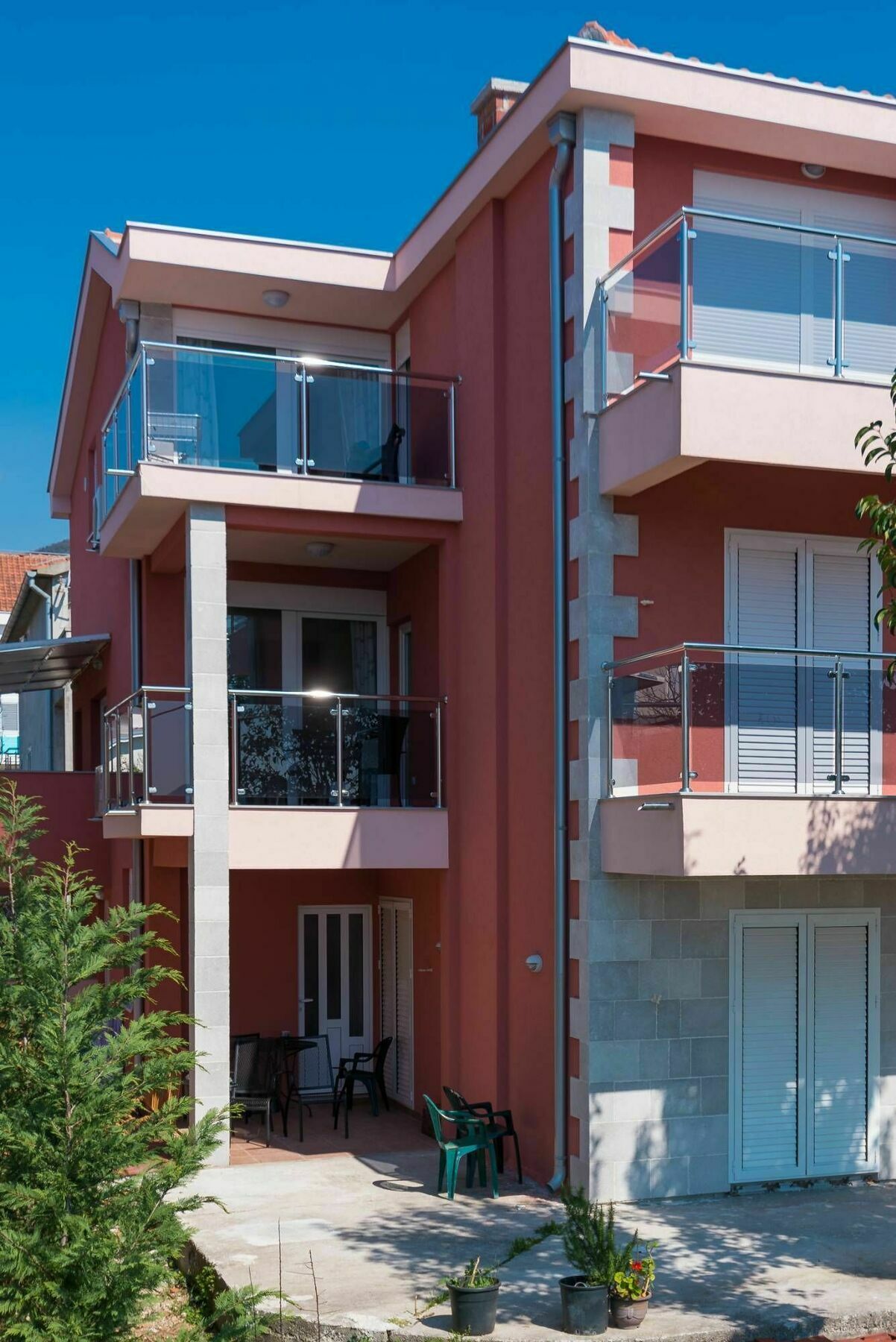 Apartments Delfin ティヴァト エクステリア 写真